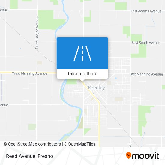Mapa de Reed Avenue