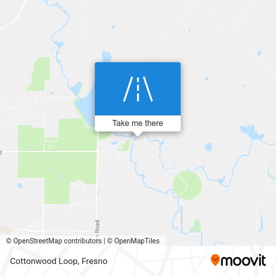 Mapa de Cottonwood Loop