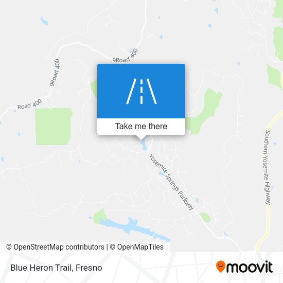 Mapa de Blue Heron Trail
