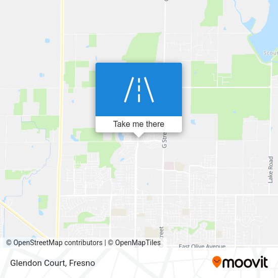 Mapa de Glendon Court