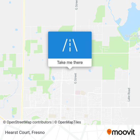 Mapa de Hearst Court