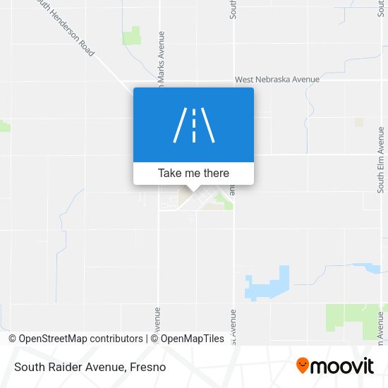 Mapa de South Raider Avenue