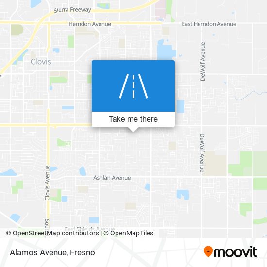 Alamos Avenue map