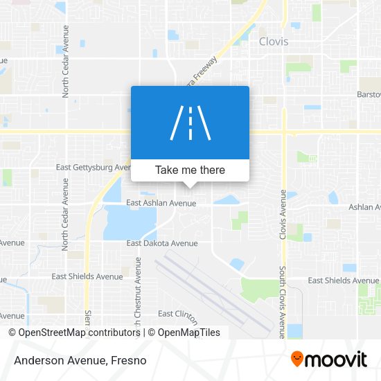 Mapa de Anderson Avenue