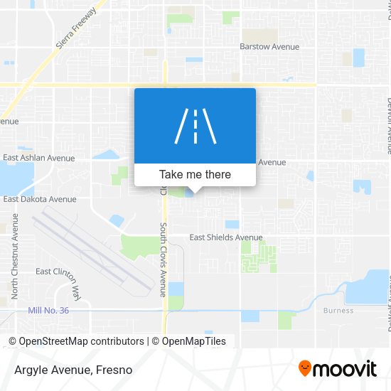 Argyle Avenue map