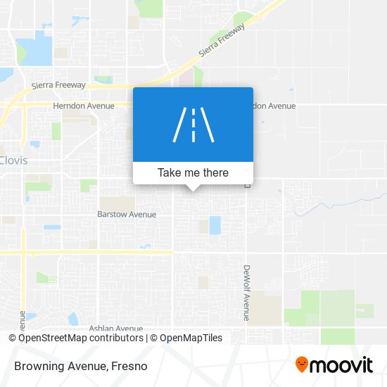 Mapa de Browning Avenue