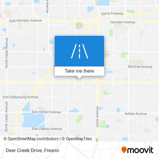 Mapa de Deer Creek Drive