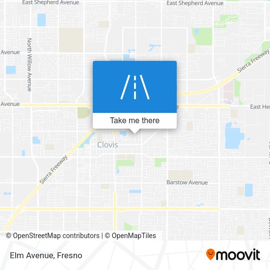 Mapa de Elm Avenue