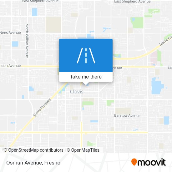 Osmun Avenue map