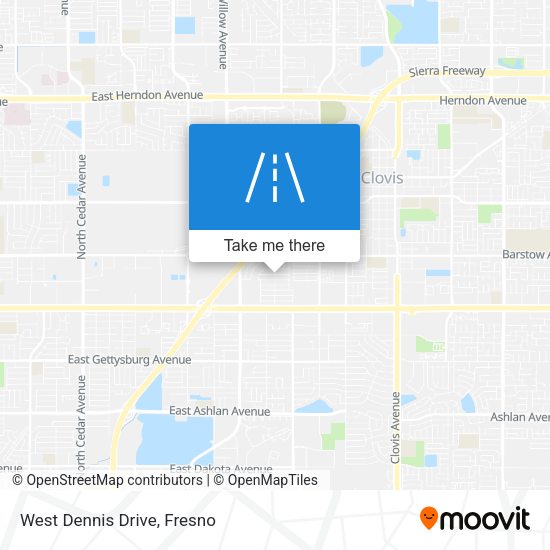 Mapa de West Dennis Drive