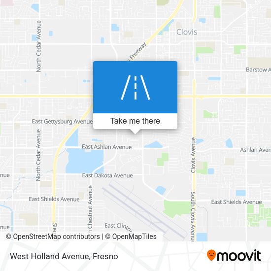 Mapa de West Holland Avenue