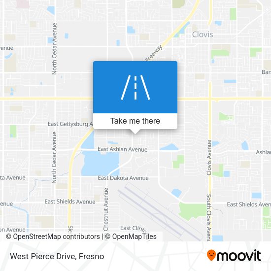 Mapa de West Pierce Drive
