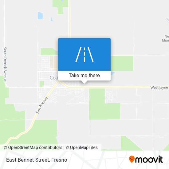 Mapa de East Bennet Street