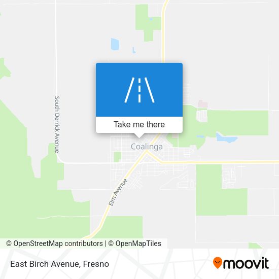 Mapa de East Birch Avenue