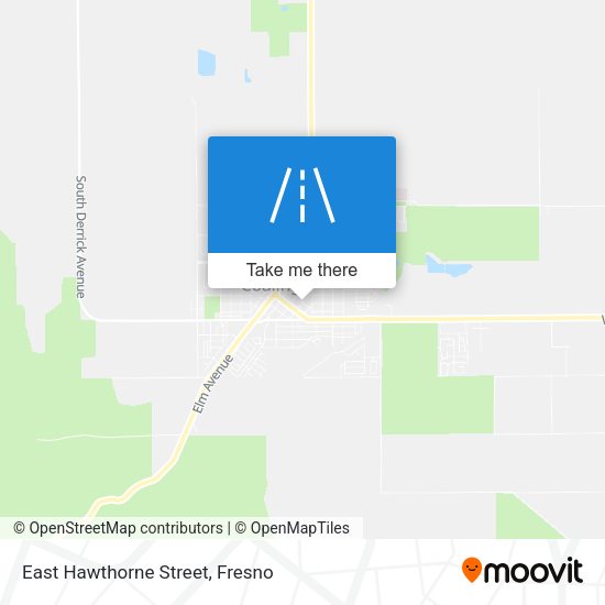 Mapa de East Hawthorne Street