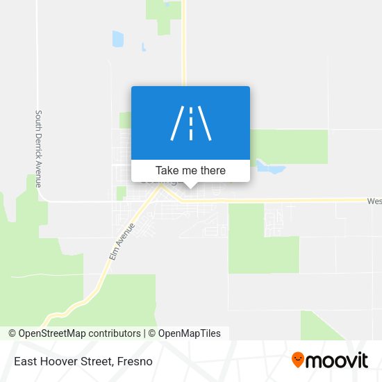 Mapa de East Hoover Street