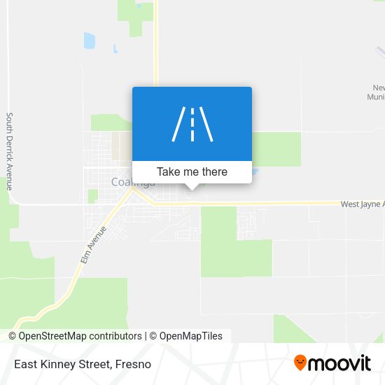 Mapa de East Kinney Street