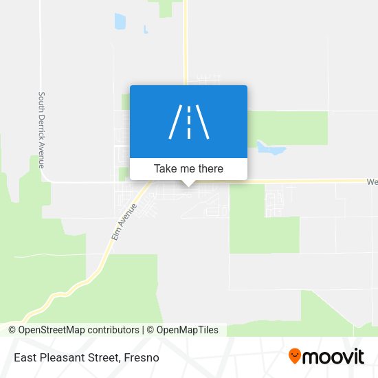 East Pleasant Street map