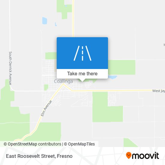 East Roosevelt Street map