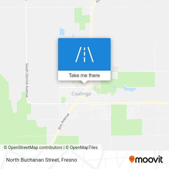 North Buchanan Street map