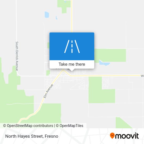 Mapa de North Hayes Street