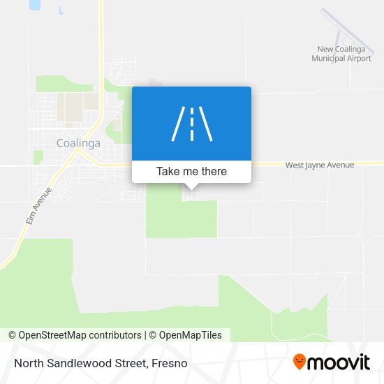 Mapa de North Sandlewood Street