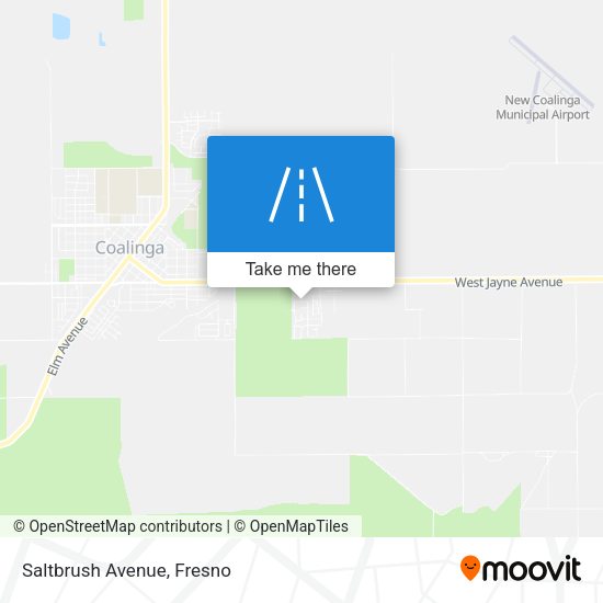 Mapa de Saltbrush Avenue