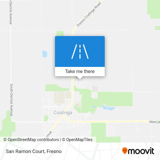 Mapa de San Ramon Court