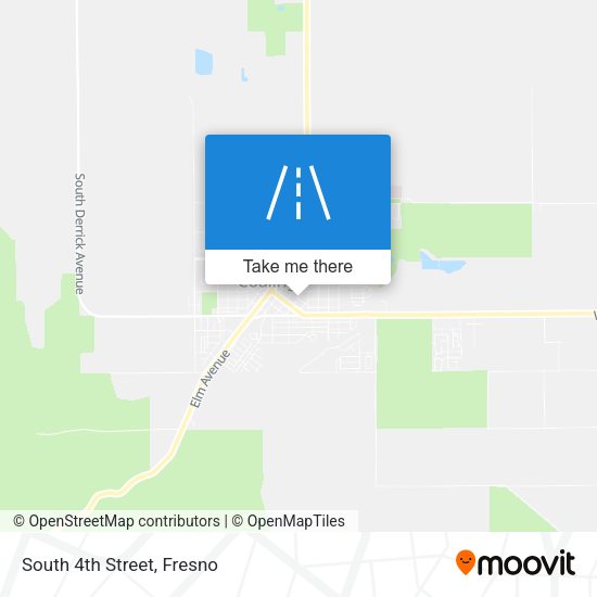 South 4th Street map