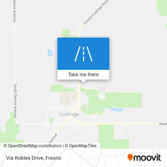 Mapa de Via Robles Drive