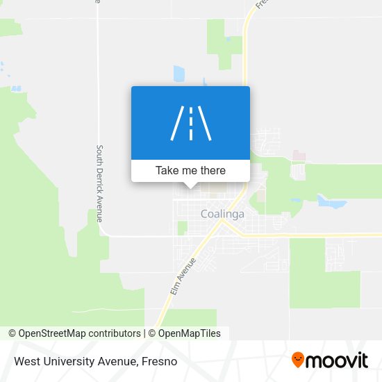 Mapa de West University Avenue