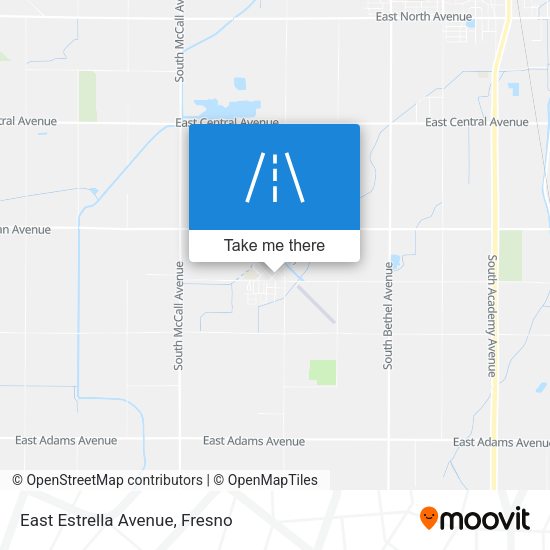 Mapa de East Estrella Avenue
