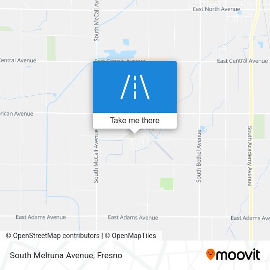 Mapa de South Melruna Avenue