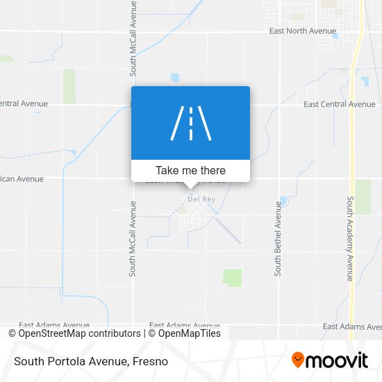 Mapa de South Portola Avenue
