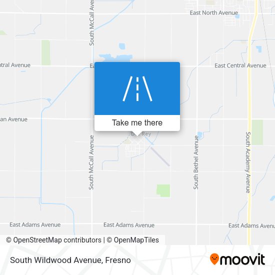 Mapa de South Wildwood Avenue