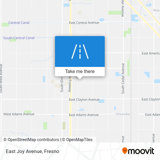 Mapa de East Joy Avenue
