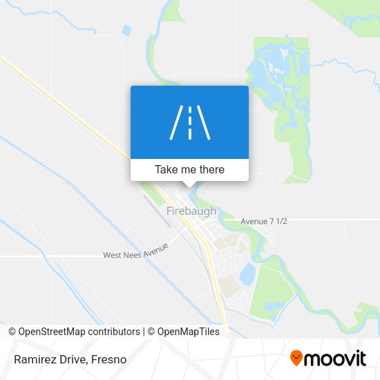 Mapa de Ramirez Drive