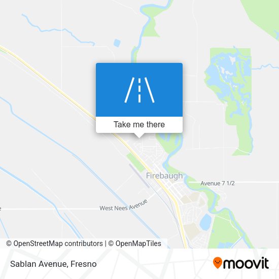 Mapa de Sablan Avenue
