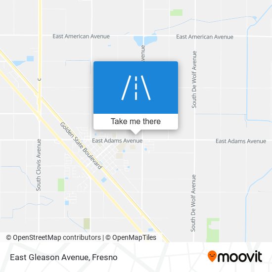 East Gleason Avenue map