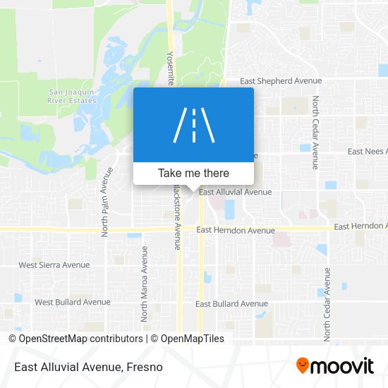Mapa de East Alluvial Avenue
