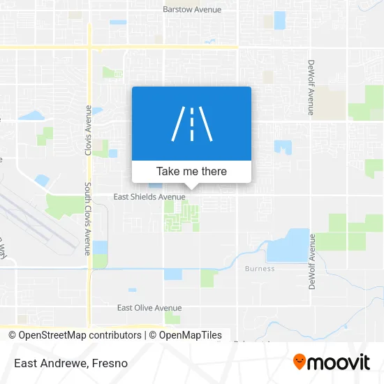 Mapa de East Andrewe