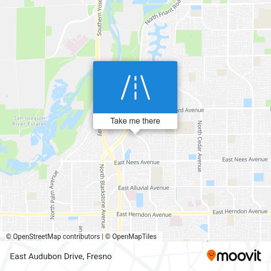 Mapa de East Audubon Drive