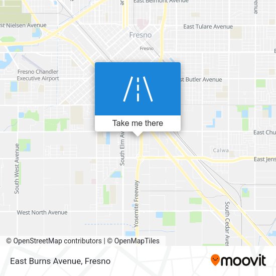 Mapa de East Burns Avenue