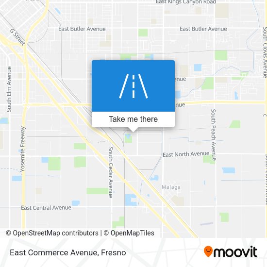 Mapa de East Commerce Avenue