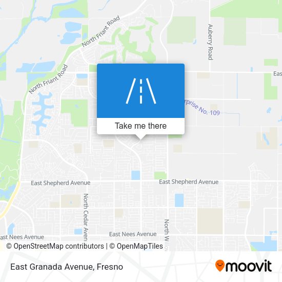 Mapa de East Granada Avenue