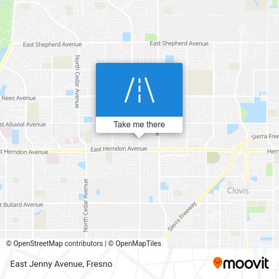 Mapa de East Jenny Avenue