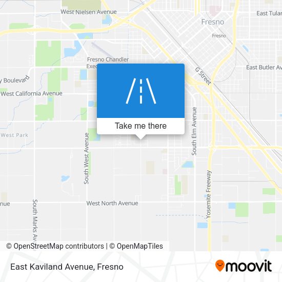 Mapa de East Kaviland Avenue