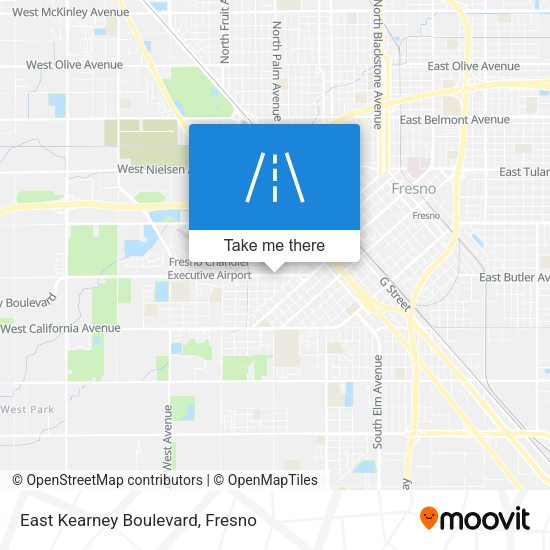 Mapa de East Kearney Boulevard