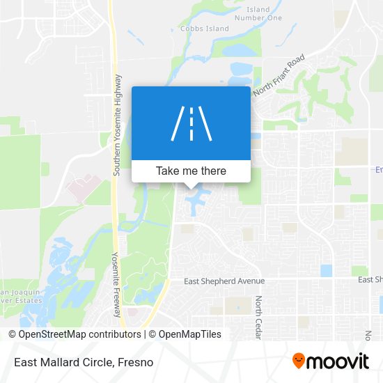 East Mallard Circle map