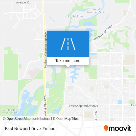 Mapa de East Newport Drive